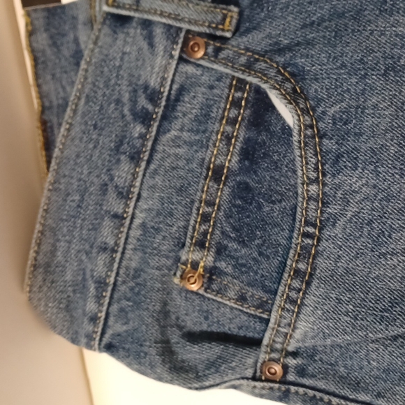 NWT Lee Men's Regular Fit Straight Leg Medium Stonewash Blue Denim Jeans - Picture 6 of 16